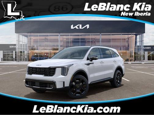 Snow White Pearl 2026 Kia Sorento Hybrid X-LINE SX PRESTIGE