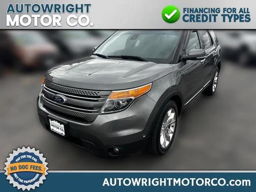 Gray 2014 Ford Explorer Limited