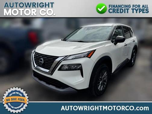 White 2023 Nissan Rogue S