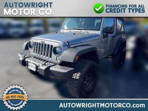 Gray 2015 Jeep Wrangler Sport