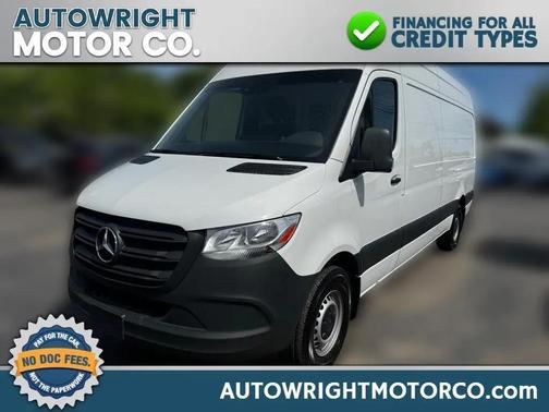White 2023 Mercedes-Benz Sprinter 2500 High Roof