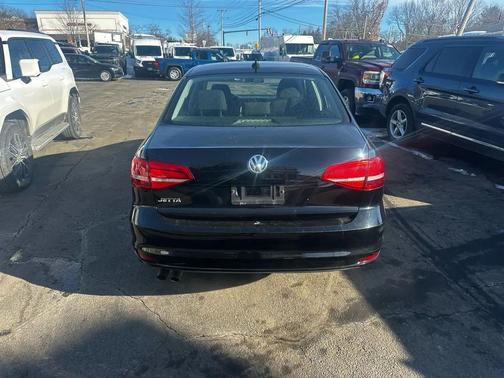 Black 2015 Volkswagen Jetta Auto S w/Technology