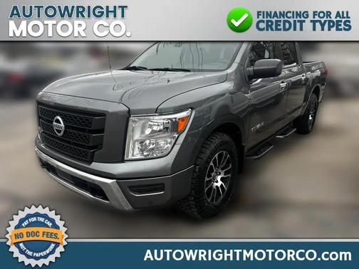 Gray 2021 Nissan Titan SV