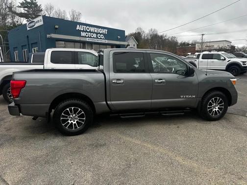 Gray 2021 Nissan Titan SV
