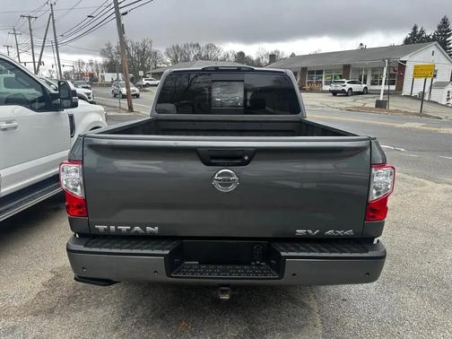 Gray 2021 Nissan Titan SV