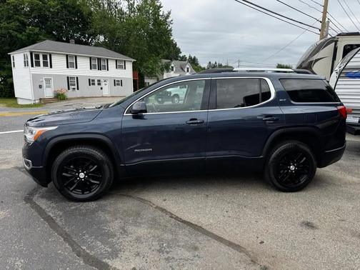 Blue 2019 GMC Acadia SLT-1