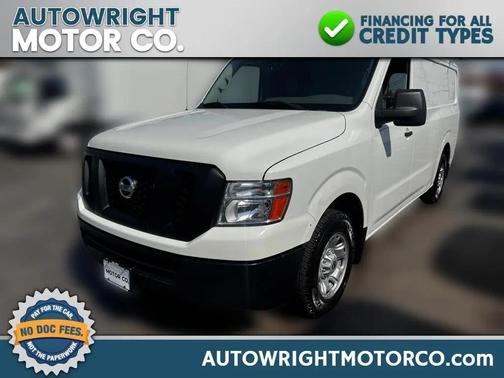 White 2021 Nissan NV Cargo NV2500 HD SV V6