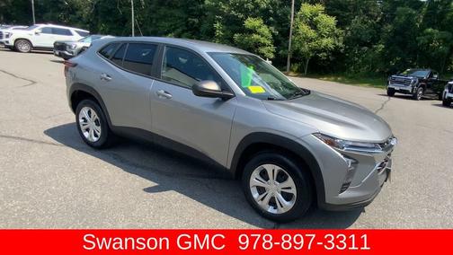 Sterling Gray Metallic 2024 Chevrolet Trax LS