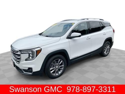 Summit White 2023 GMC Terrain SLT