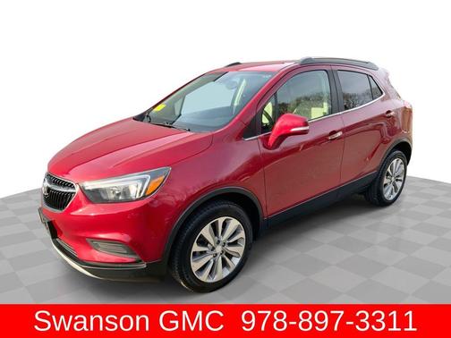 Winterberry Red Metallic 2019 Buick Encore Preferred