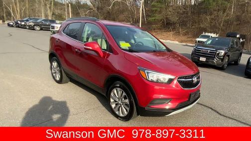 Winterberry Red Metallic 2019 Buick Encore Preferred