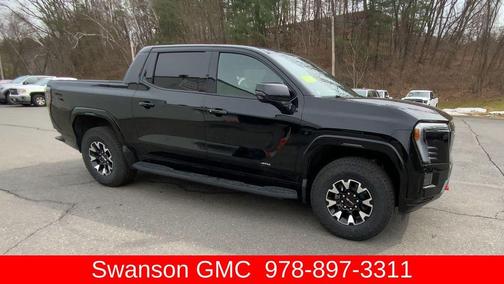 Onyx Black 2026 GMC Sierra EV AT4