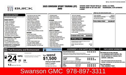 2025 Buick Envision Sport Touring