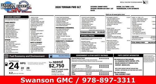 2020 GMC Terrain SLT