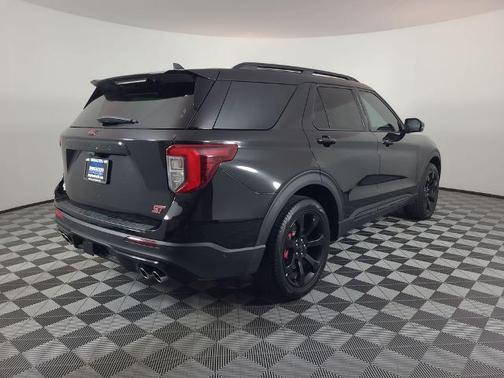 AGATE BLACK METALLIC 2022 Ford Explorer ST