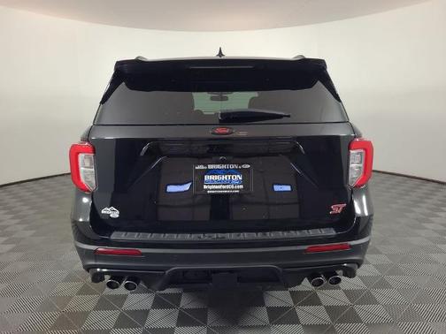 AGATE BLACK METALLIC 2022 Ford Explorer ST