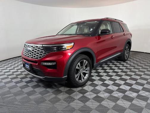 RAPID RED MET TINTED CC 2020 Ford Explorer PLATINUM