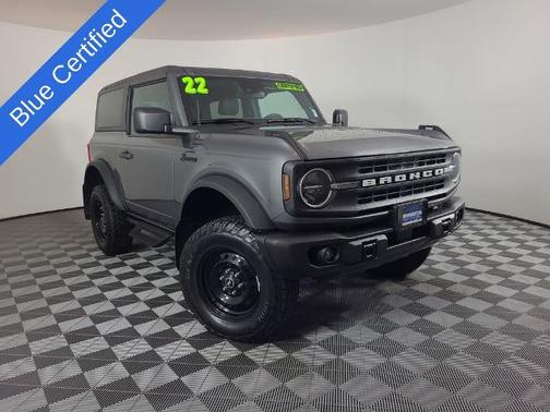 CARBONIZED GRAY METALLIC 2022 Ford Bronco BLACK DIAMOND