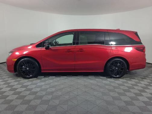 Red 2025 Honda Odyssey SPORT-L