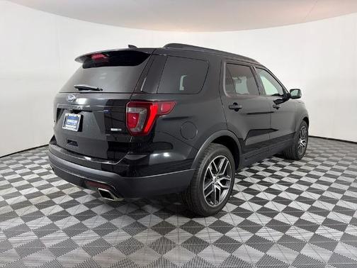 SHADOW BLACK 2017 Ford Explorer SPORT
