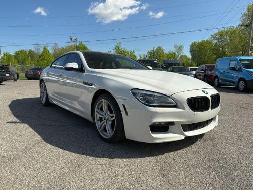 WHITE 2017 BMW 650 MSPORT
