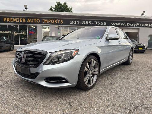 Palladium Silver Metallic 2015 Mercedes-Benz S-Class 4MATIC
