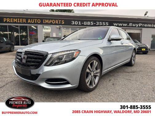 Palladium Silver Metallic 2015 Mercedes-Benz S-Class 4MATIC