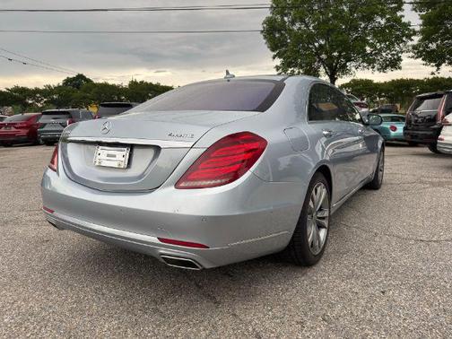 Palladium Silver Metallic 2015 Mercedes-Benz S-Class 4MATIC