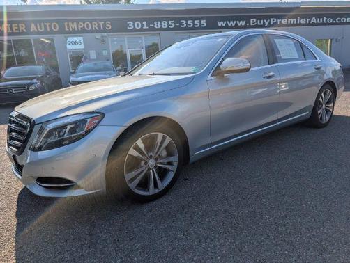Palladium Silver Metallic 2015 Mercedes-Benz S-Class 4MATIC