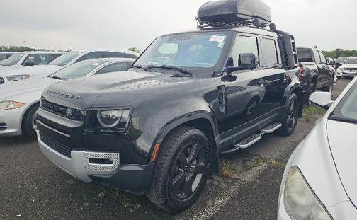 Santorini Black Metallic 2020 Land Rover Defender 110 SE
