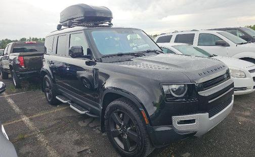 Santorini Black Metallic 2020 Land Rover Defender 110 SE