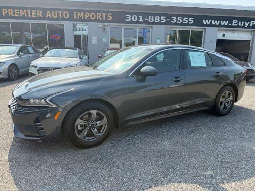 Gravity Gray 2021 Kia K5 LXS