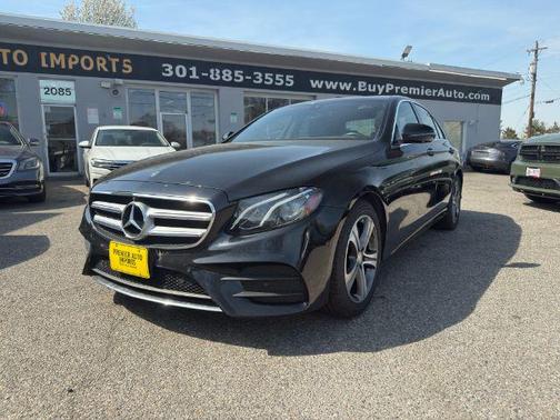 Black 2020 Mercedes-Benz E-Class 4MATIC