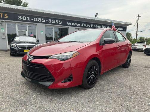 Barcelona Red Metallic 2019 Toyota Corolla LE