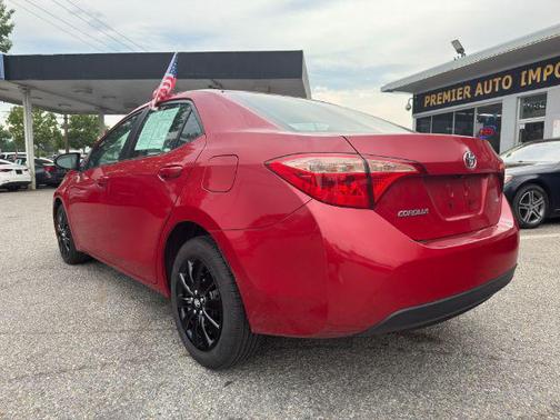 Barcelona Red Metallic 2019 Toyota Corolla LE
