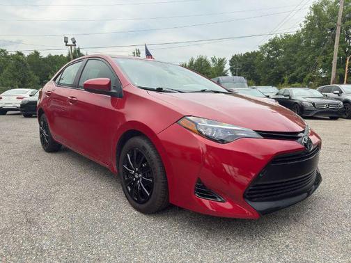 Barcelona Red Metallic 2019 Toyota Corolla LE