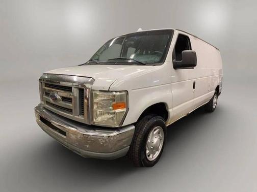 Oxford White Clearcoat 2008 Ford E150 Cargo
