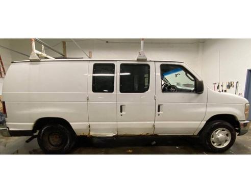 Oxford White Clearcoat 2008 Ford E150 Cargo