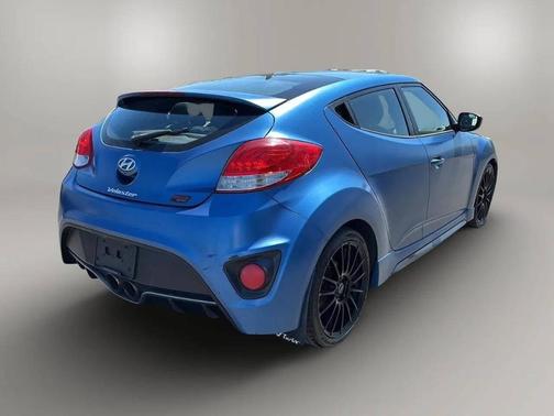 Matte Blue 2016 Hyundai Veloster Turbo Rally Edition