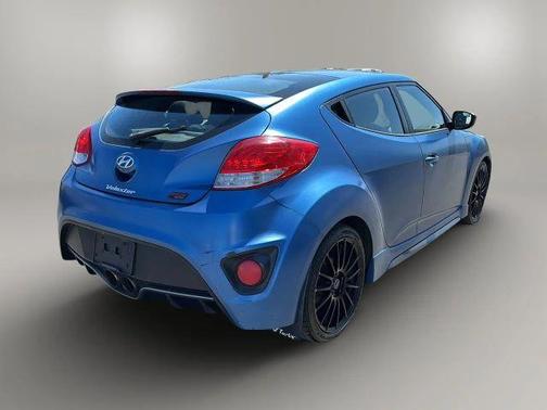 Matte Blue 2016 Hyundai Veloster Turbo Rally Edition