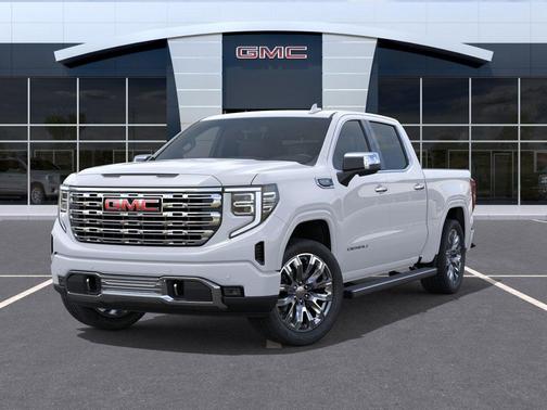 Glacier White Tricoat 2026 GMC Sierra 1500 Denali