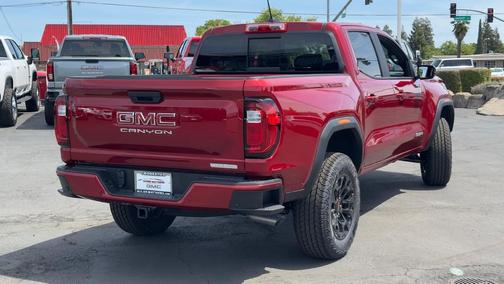 Volcanic Red Tintcoat 2026 GMC Canyon Elevation