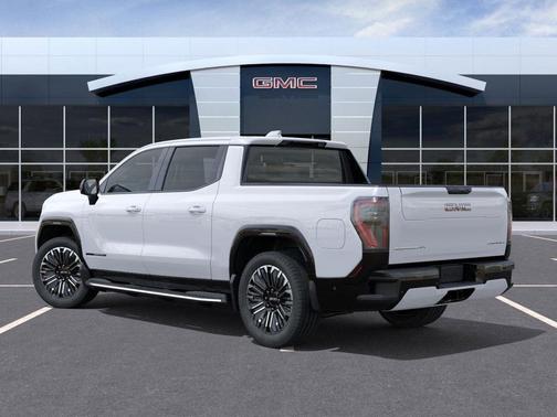 Summit White 2026 GMC Sierra EV Extended Range Denali