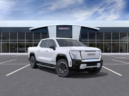 Summit White 2026 GMC Sierra EV Extended Range Denali