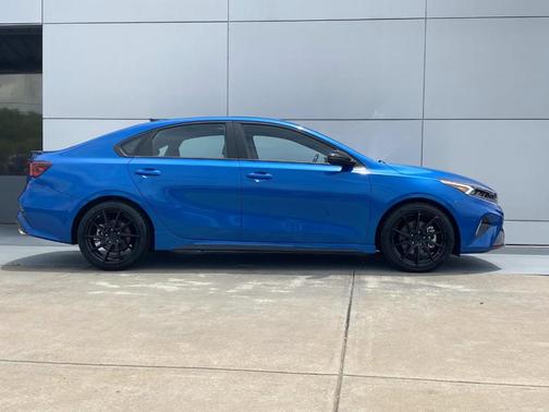 Blue 2023 Kia Forte GT