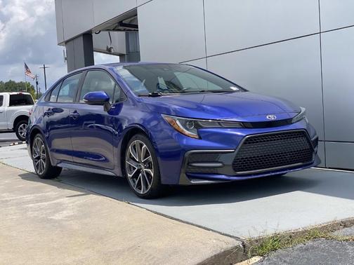 Blue Crush Metallic 2021 Toyota Corolla SE