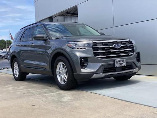 Gray 2026 Ford Explorer Active