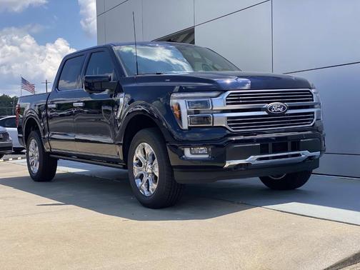 Blue 2026 Ford F-150 Platinum