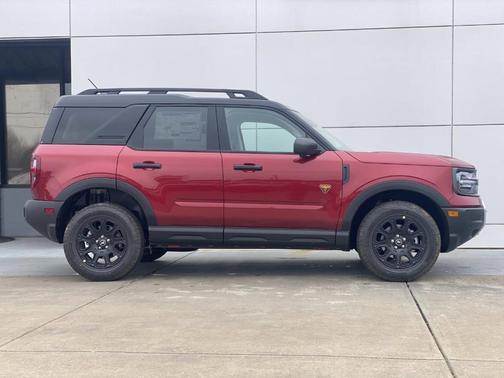 Red 2026 Ford Bronco Sport Badlands