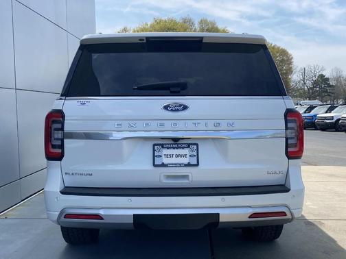 White 2024 Ford Expedition Max Platinum